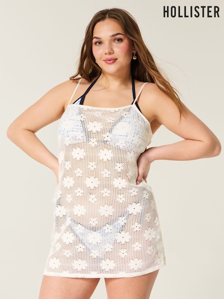 Grey Lace Beach Cove-Up (H18829) | R$ 395