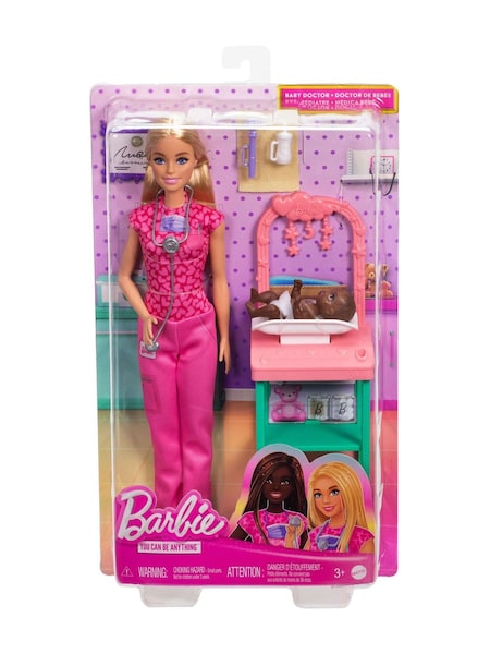 Mattel Games Barbie Nuturing Baby Doctor Playset (H18870) | €37