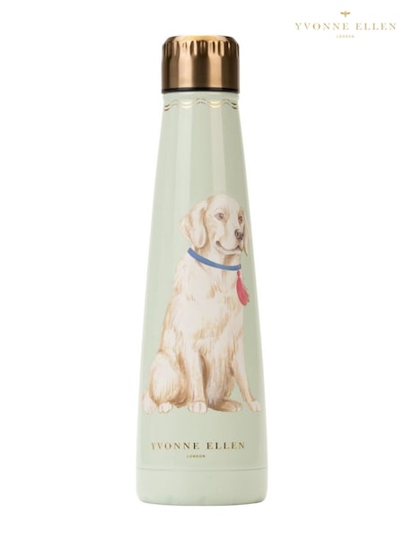 Yvonne Ellen Blue Labrador Mug and Bottle Set (H18908) | €47