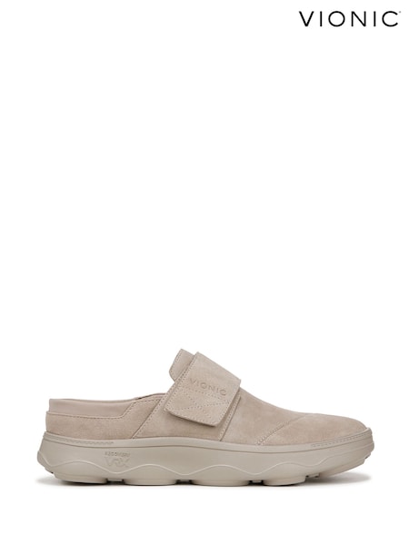 Cream - Vionic Regular Fit Lotus Recovery Black Clogs (H19043) | € 158