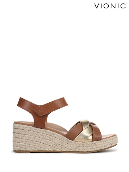 Vionic Saratoga Regular Fit Wedge Espadrilles (H19045) | €200