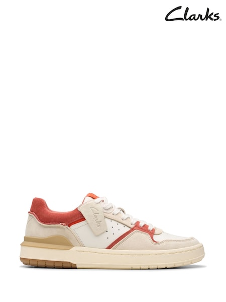 Clarks Red Courtlite2 Lo Shoes (H19096) | €106