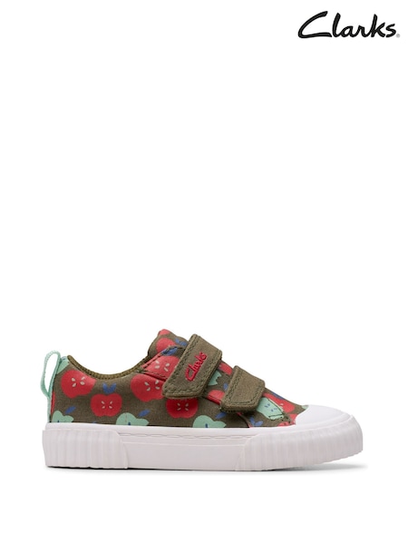Clarks Green FoxingGarden T Canvas Shoes (H19119) | kr400