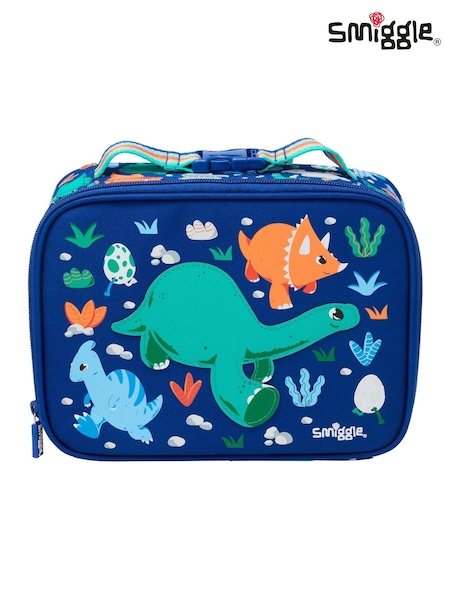 Smiggle Blue Out and About Teeny Tiny Square Lunchbox (H19422) | R$ 135