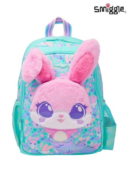 Smiggle Sky Blue Junior Curious Character Backpack (H19424) | ₪176