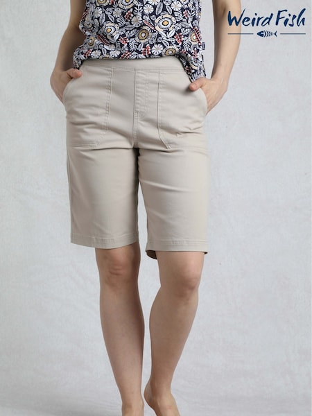 Weird Fish Cream Kinnie Summer Shorts (H19526) | ₪191