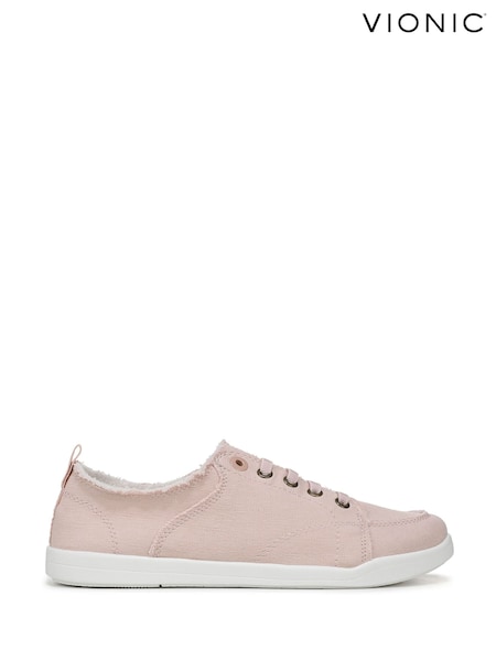 Vionic Regular Fit Grey Pismo Arch Support Lace-Up Trainers (H19642) | €88