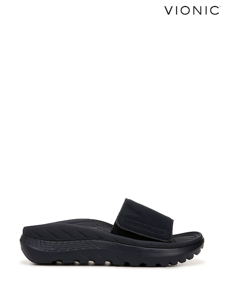 Albastru - Vionic Regular Fit Rejuvenate Recovery Arch Support Slides (H19644) | 633 LEI