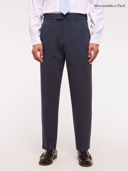 Abercrombie & Fitch Blue Classic Suit Trousers (H19847) | 113 €