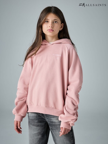 smALLSAINTS Mid Pink Oversized Dana Zip Hoodie (H19868) | €47 - €53
