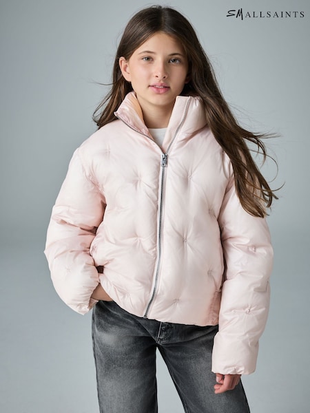 smALLSAINTS Light Pink Padded Jacket (H19871) | €68 - €76