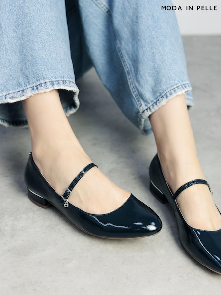 modra - Moda in Pelle FLORENTIN BLOCK HEEL MARYJANE LEATHER SHOE (H20053) | € 104