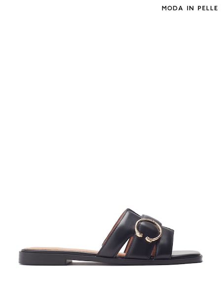 Moda in Pelle Liatris Woven Square Toe Leather Sandal (H20070) | €101