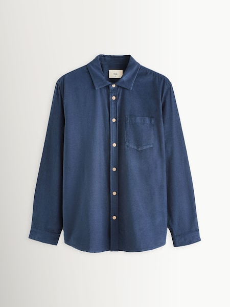 Folk Blue Direction Babycord Shirt (H20109) | €170