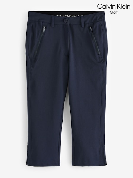Calvin Klein Golf Isabel Navy Capri Trousers (H20265) | €95