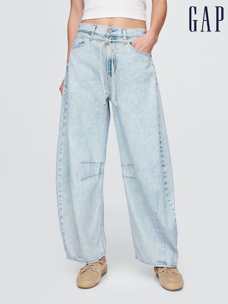 Gap Blue High Waisted UltraSoft Horseshoe Jeans (H20392) | €57