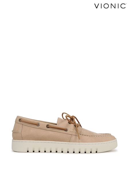 Vionic Regular Fit Natural Uptown Boat Shoes (H20908) | R$ 1,580