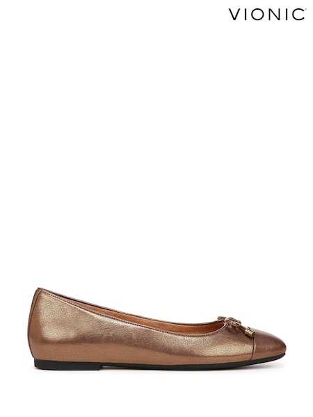 Vionic Wide Fit Klara Arch Support Ballet Flats (H20939) | €158