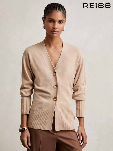 Neutro - Reiss Tyla Cardigan (H21030) | R$ 1.185