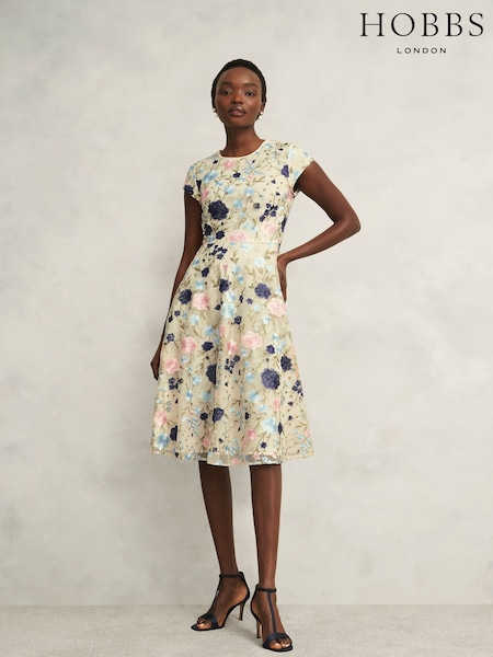 Hobbs Tia Embroidered Dress (H21077) | 305 €