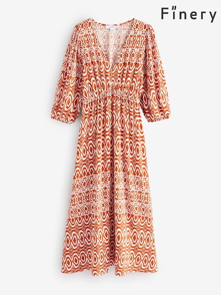 Finery Serena Printed Midi Dress (H21116) | ‏27 ر.ع.‏