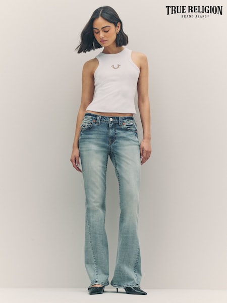 True Religion Medium Vintage Joey Low Rise Flare Jeans (H21241) | €140