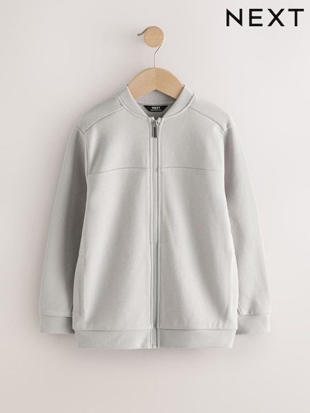 New Grey Smart Bomber Jacket (3-16yrs) (H21294) | 89 QAR - 129 QAR