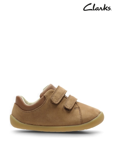 rjava - Clarks Leather Roamer Craft T Shoes (H21503) | € 37