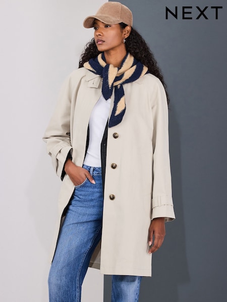 צבע חול - Dolly Trench Coat (H21513) | ‏220‏₪