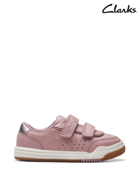 Clarks Pink Narrow Fit  (E) Urban Solo T. Trainers (H21516) | €56