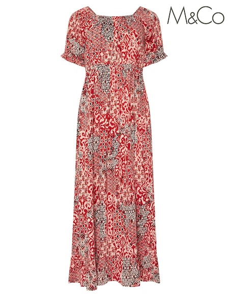 M&Co Patchwork Boho Dress (H21670) | 290 LEI