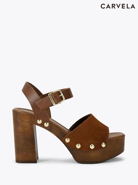 Carvela Comfort Festa Block Sandals (H21760) | R$ 1,470