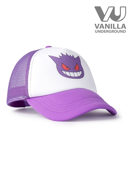 Vanilla Underground Purple Kids Pokemon Adjustable Curved Peak Cap (H21832) | ₪88