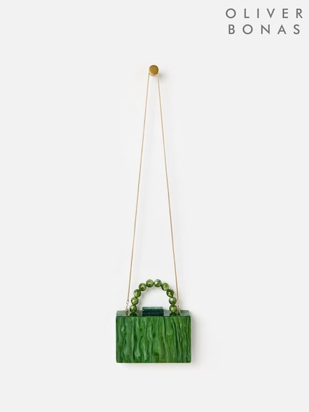 Oliver Bonas Marbled Box Clutch Bag (H21849) | €91