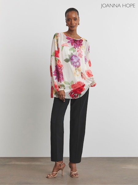 Joanna Hope Chiffon Romantic White Blouse (H21897) | €78
