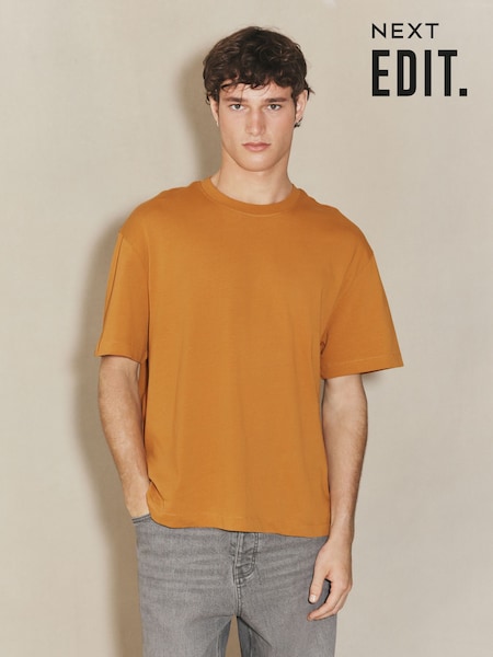 Naranja - Boxy Fit - EDIT Heavyweight T-Shirt (H22071) | 19 €