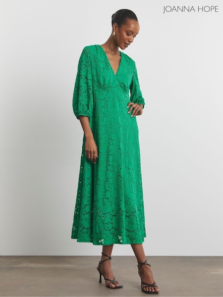 Vihreä - Joanna Hope Violetti Arvo Pitsi Mekko (H22116) | €124