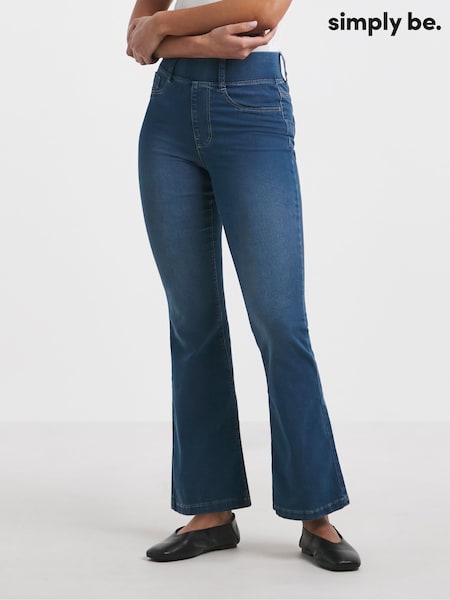 Simply Be Flared Pull On Jeggings (H22118) | ‏187 ر.س.‏