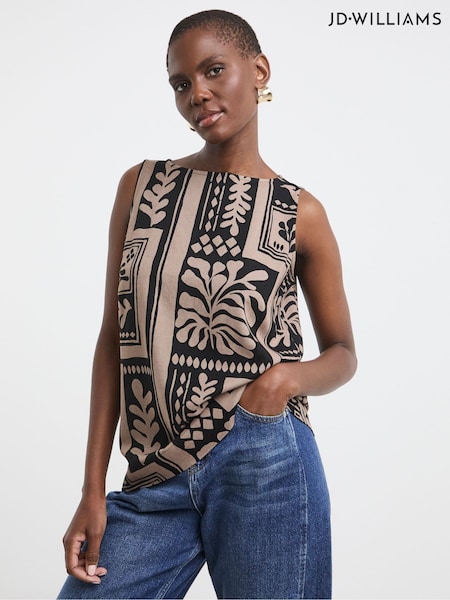 JD Williams Black Shell Top (H22171) | €35