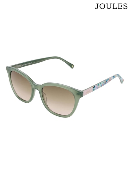Joules Green Round Sunglasses (H22232) | R$ 740