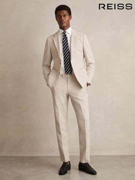 Reiss Bay Seersucker Slim-Fit Suit Trousers (H22286) | 225 €