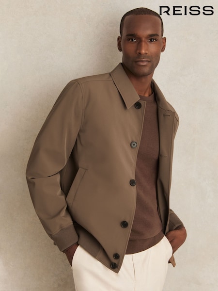 Reiss Bobby Technical Button Through Jacket (H22310) | 2,046 LEI