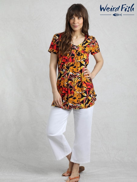 Weird Fish Nuri Viscose Printed Tunic (H22386) | ‏201‏₪