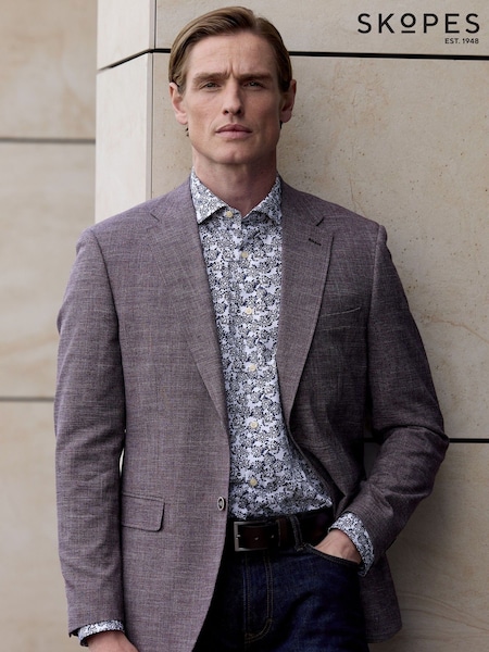 Skopes Berry Tailored Fit Jamie Semi Plain Blazer Jacket (H22471) | €185