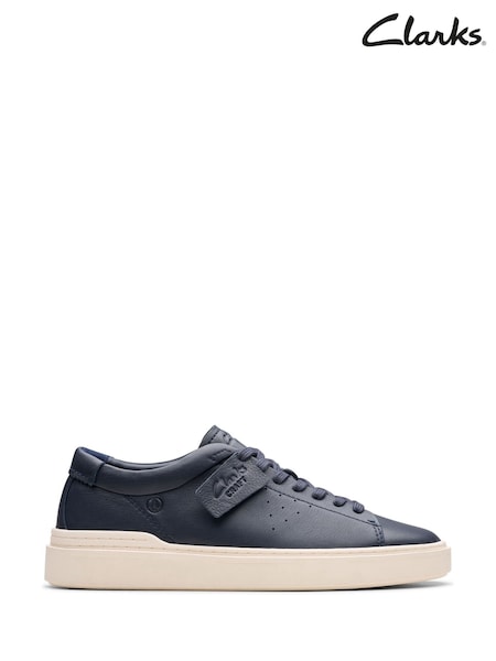Clarks Blue Leather Craft Swift Shoes (H22559) | €119