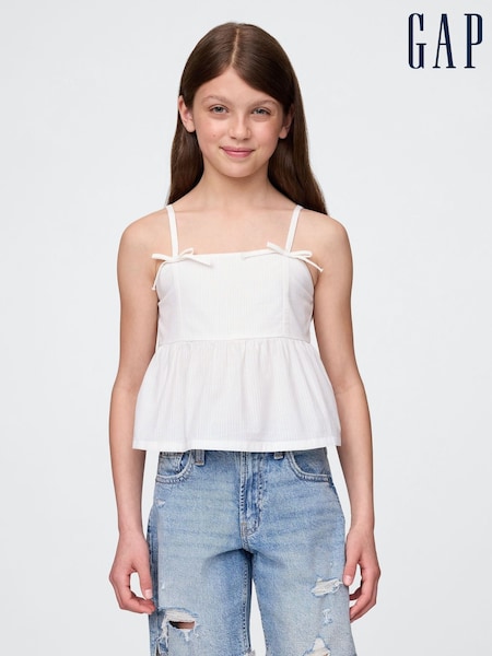 Gap Bow-Strap Peplum Top (4-13yrs) (H22599) | 223 LEI