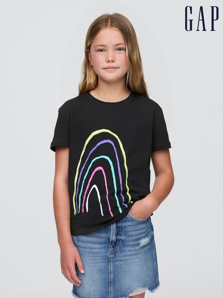 Gap Relaxed Graphic Short Sleeve T-Shirt (4-13yrs) (H22609) | 14 €