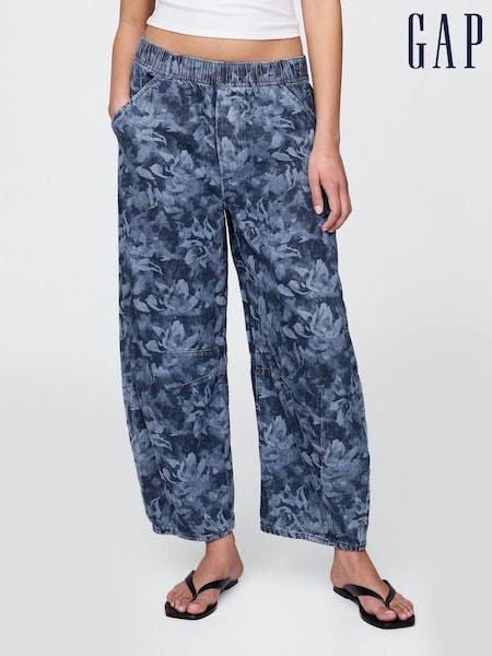 Gap Mid Waist UltraSoft Easy Horseshoe Jeans (H22663) | 447 LEI