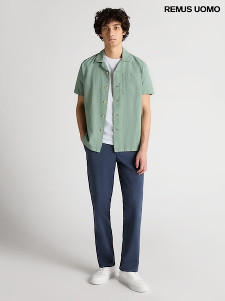 Remus Uomo Green Tapered Fit Shirt (H23016) | €122