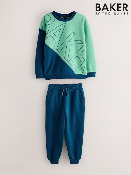 Baker by Ted Baker Colourblock Sweat and Joggers Set (H23057) | 50 € - 57 €